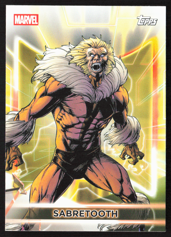 2026 Topps Neon Marvel - 93 Sabretooth