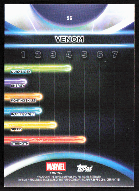 2026 Topps Neon Marvel - 96 Venom