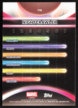 2026 Topps Neon Marvel - 119 Nightcrawler
