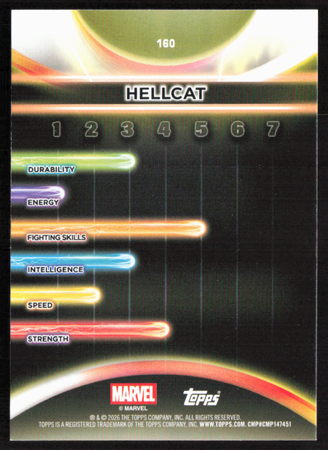 2026 Topps Neon Marvel - 160 Hellcat