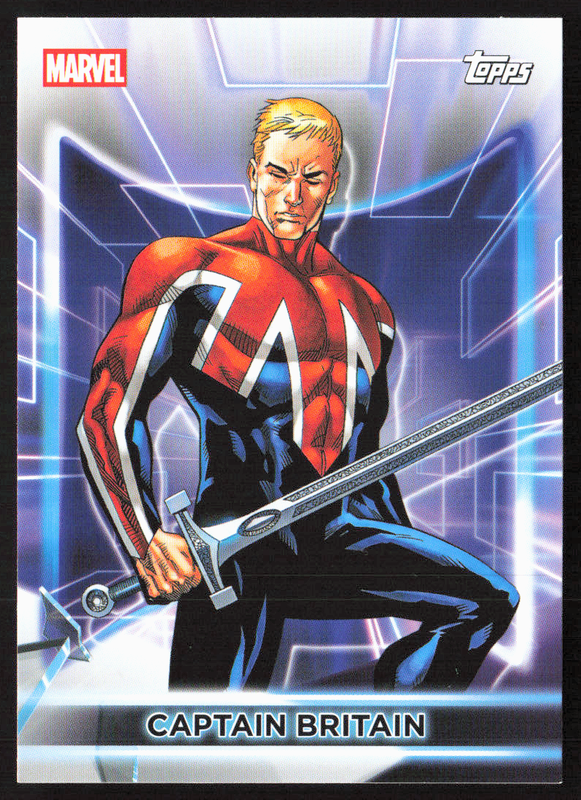 2026 Topps Neon Marvel - 162 Captain Britain