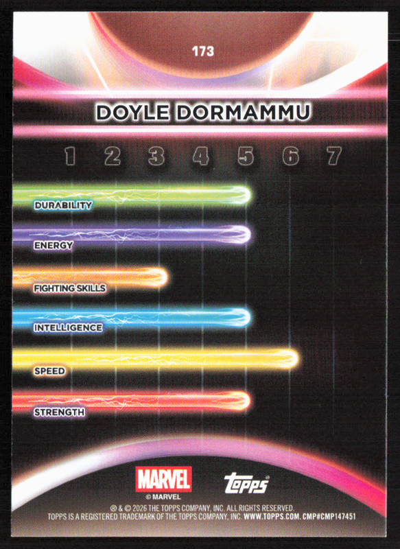 2026 Topps Neon Marvel - 173 Doyle Dormammu