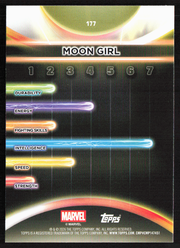 2026 Topps Neon Marvel - 177 Moon Girl