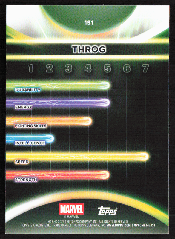 2026 Topps Neon Marvel - 196 Cypher