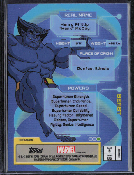 5 Beast Base Bronze Refractor