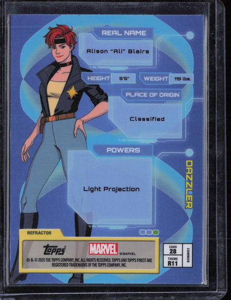28 Dazzler Base Bronze Refractor