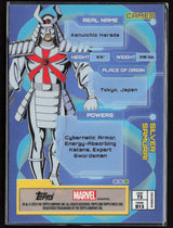 73 Silver Samurai Base Silver