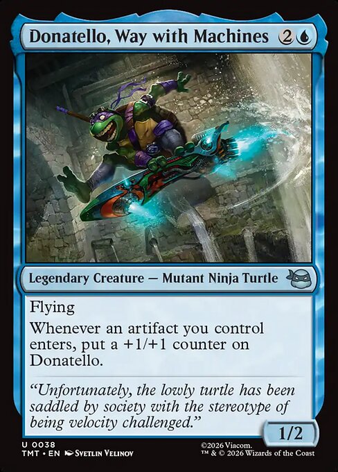 Donatello, Way with Machines (Foil)