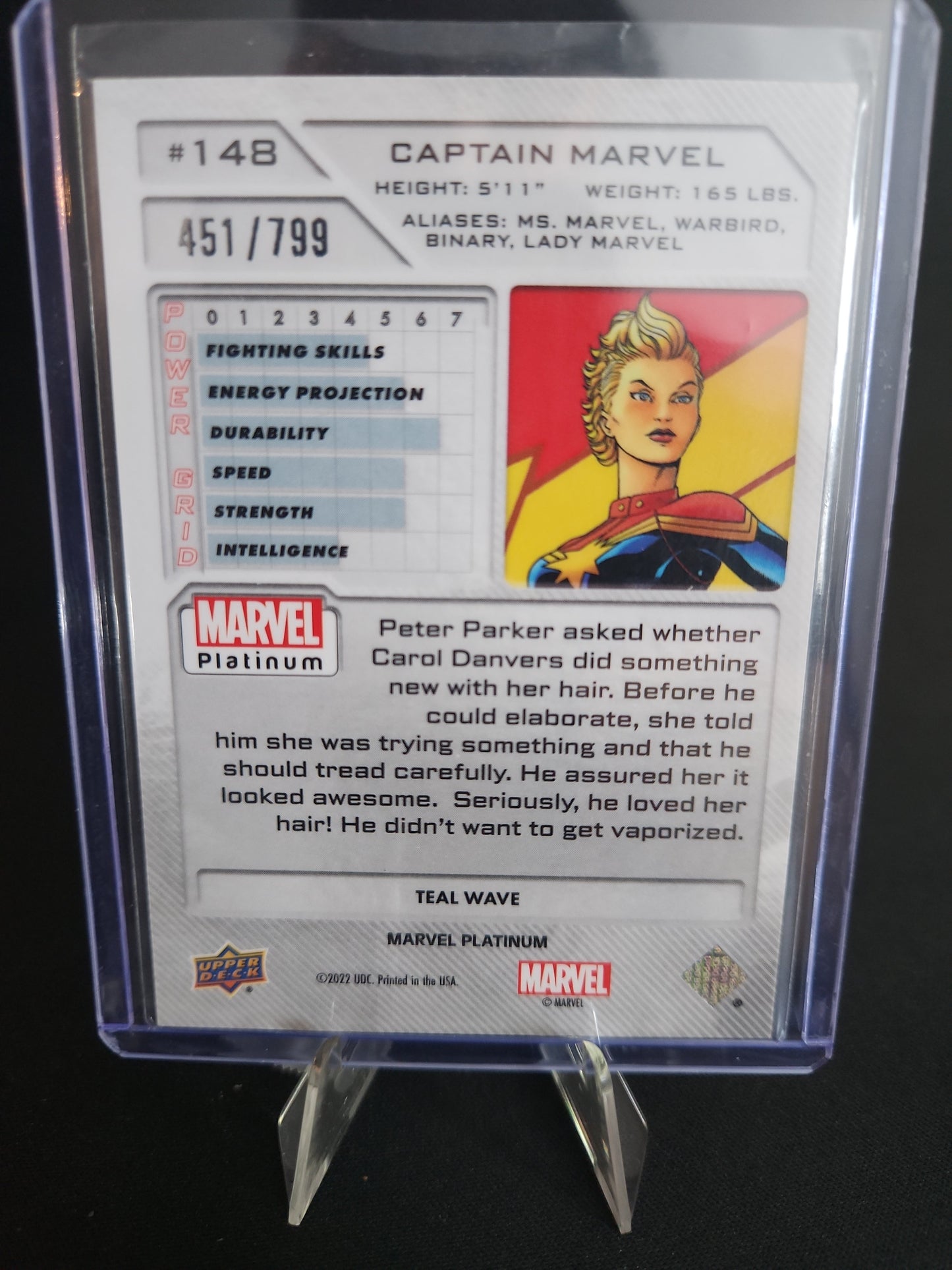 Teal Wave #148 Captain Marvel (451/799)