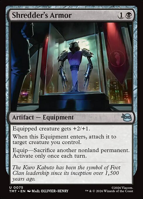 Shredder's Armor (Foil)