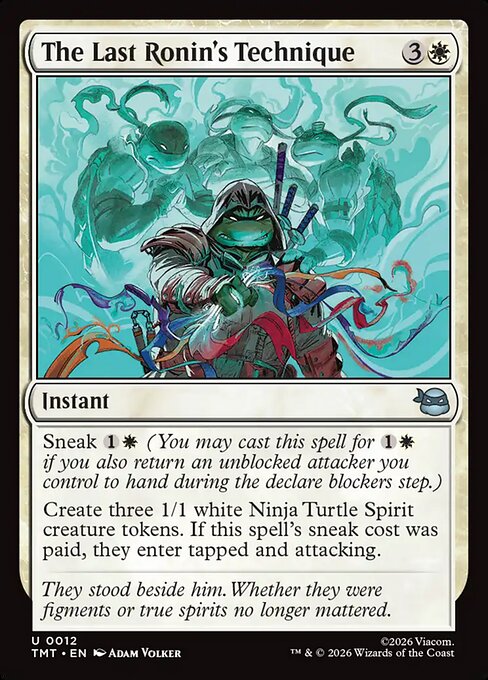 The Last Ronin's Technique (Foil)