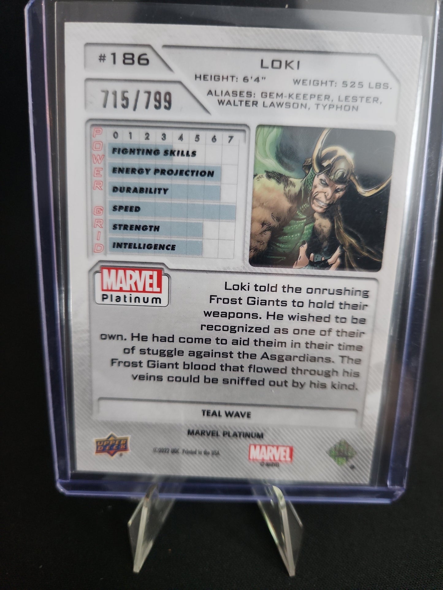 Teal Wave #186 Loki (715/799)