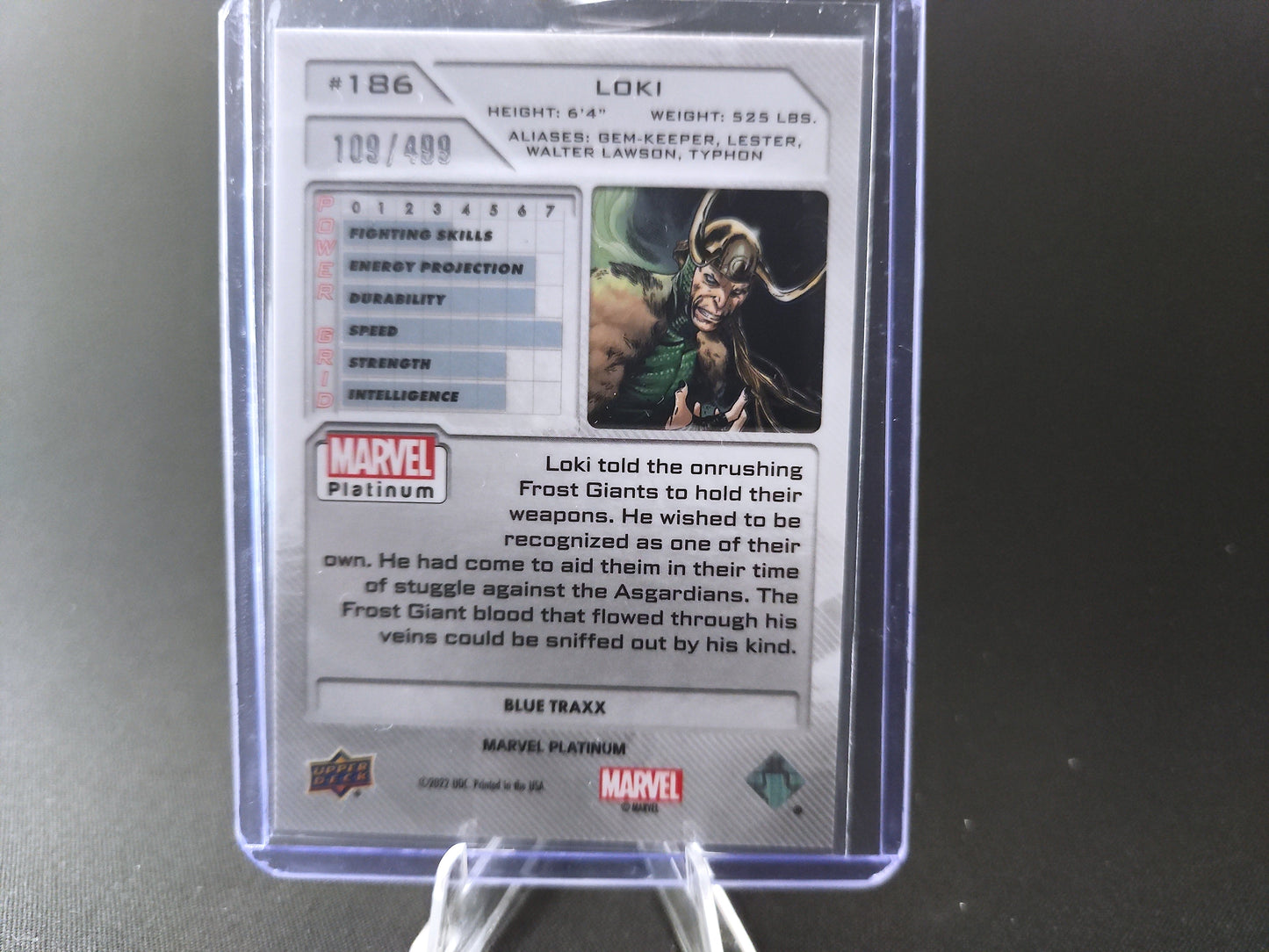 Blue Traxx #186 Loki (109/499)