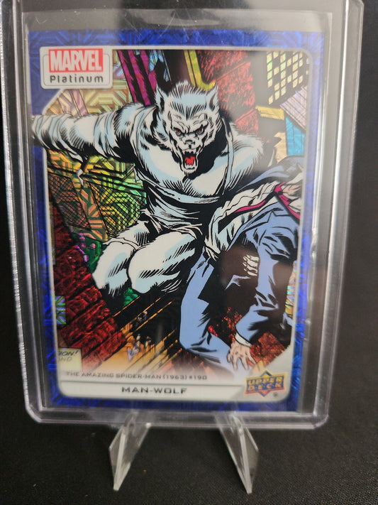 Blue Traxx #160 Man Wolf (134/499)