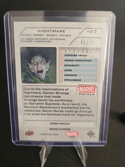 Green Crackle #47 Nightmare (41/99)