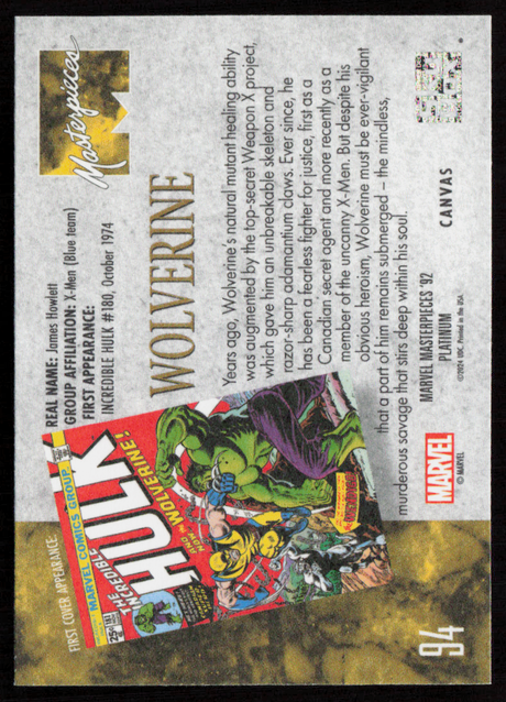 94 Wolverine Canvas
